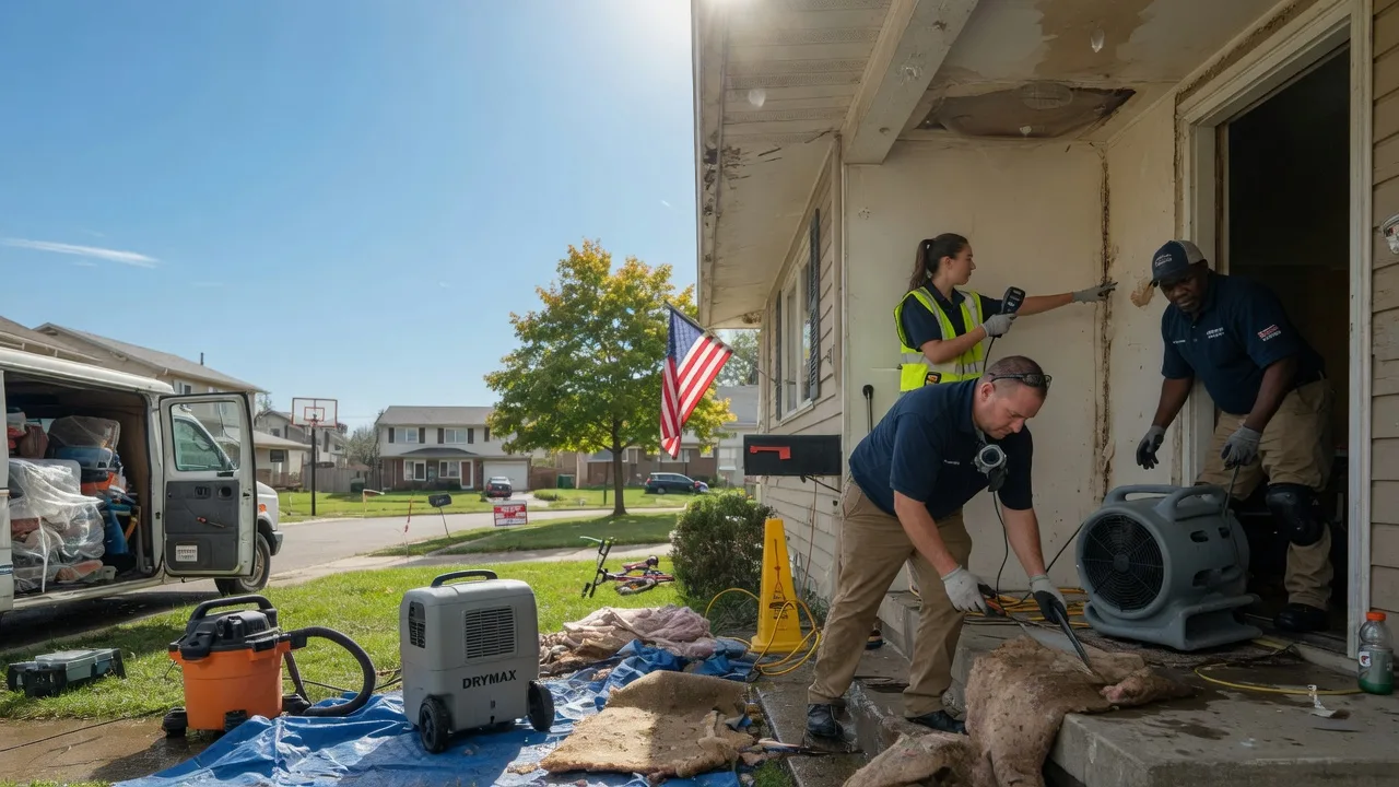 Water Damage Restoration in Walnut Bottom, PA near me